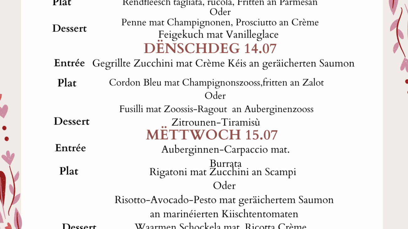 Red Pink Elegant Floral Valentine's Day Menu (5)
